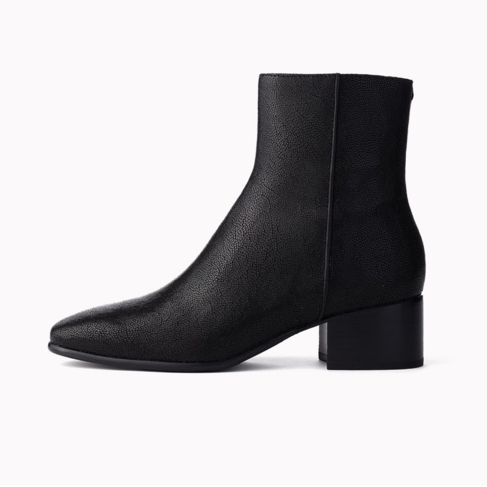 rag & bone Aslen Mid Boot — Black Leather (38.5)